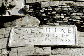 Das Grabmal der Caecilia Metella - Ntzliche Informationen