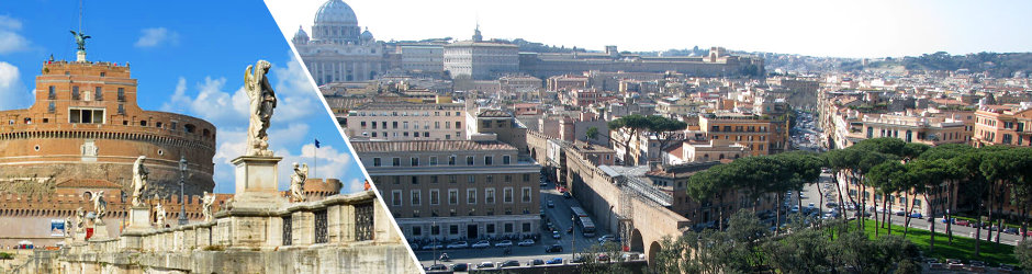 Castel Sant'Angelo e Piazza San Pietro