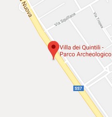 villa quintili mappa